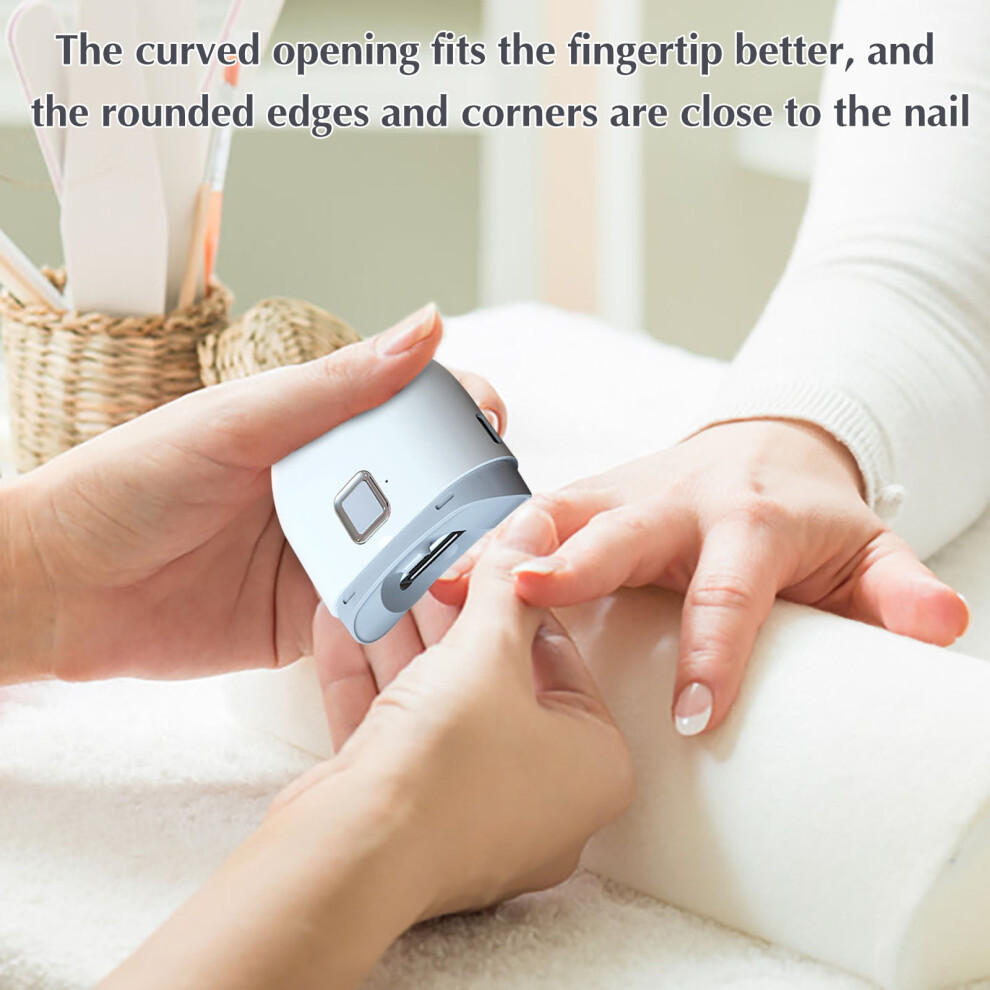 VALSEEL New Electric Nail Clipper, Automatic Manicure Machine, Anti-pinch Portable Intelligent Manicure