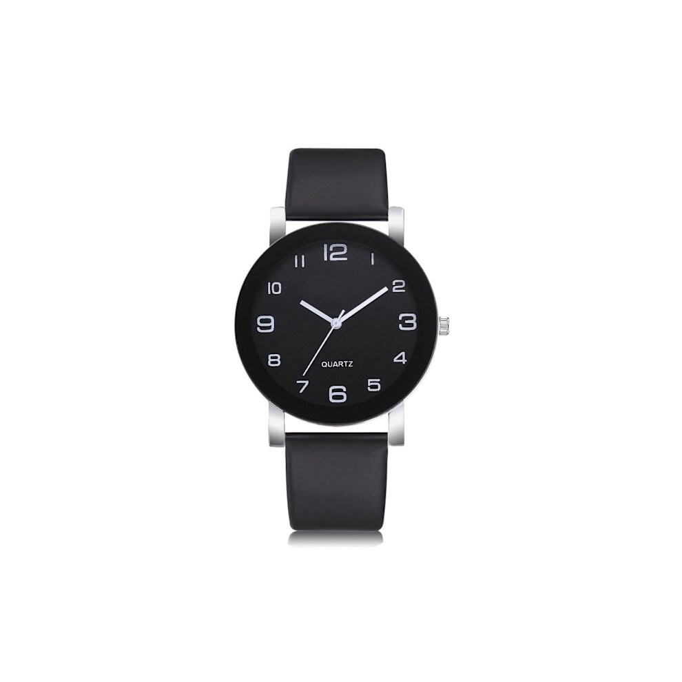 Lvpai Women's Watch Analog Quartz Watch Round Wristwatch (Black) Black 9191629742837