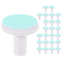 PeggyDoll 24 pcs Baby Electric Nail File Pads Electric Nail Trimmer Replacement Pads Nail Grinding Heads