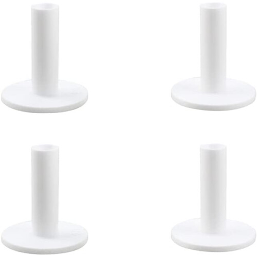 LKERLAN Rubber Golf Tee Holder Set for Practice & Driving Range Mats