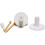 LKERLAN Rubber Golf Tee Holder Set for Practice & Driving Range Mats 5