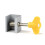Mojoyce Door Window Lock Restrictor Adjustable Garage Frame Lock for Kids Pets Home (A) 5