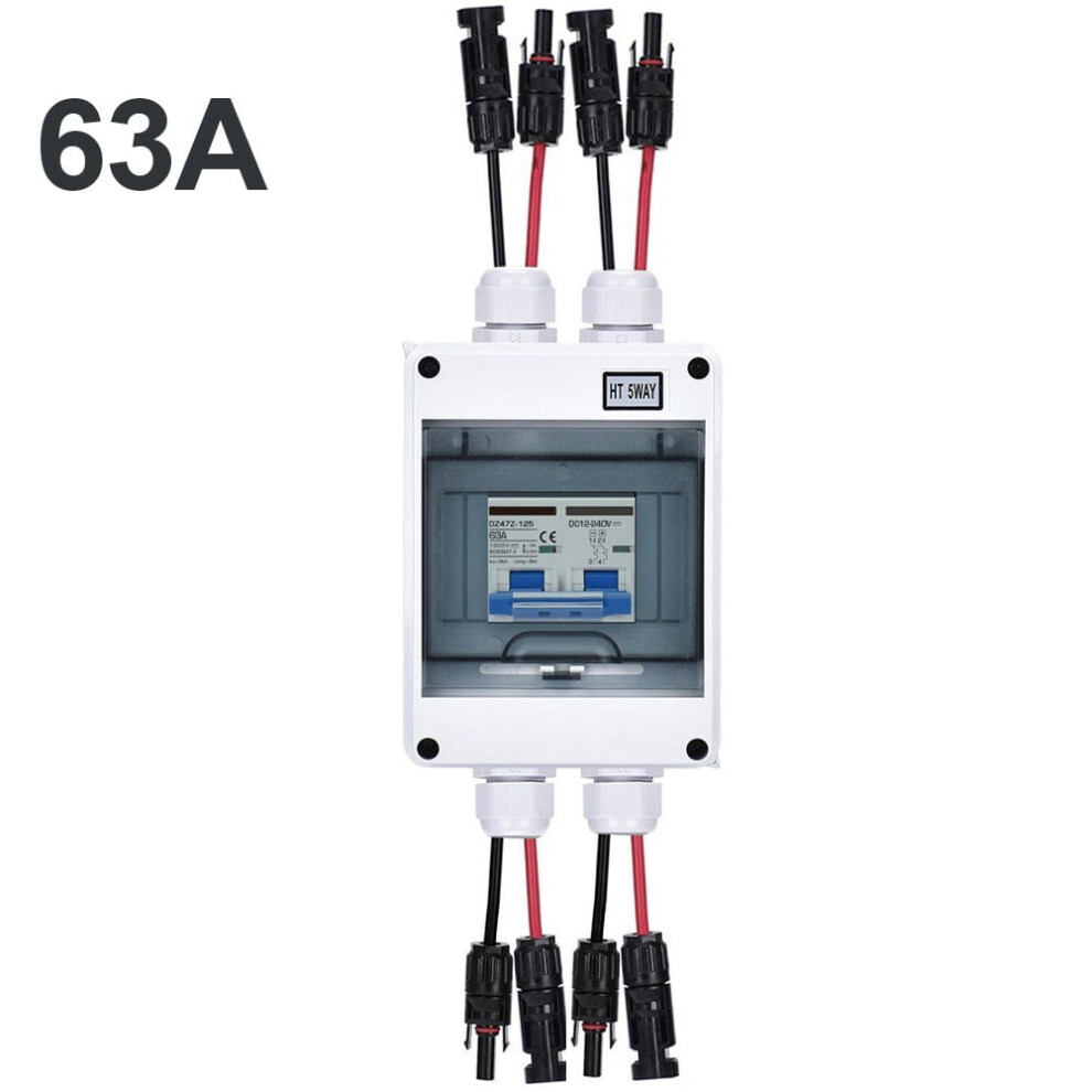 Pv Isolator Switch Dc/Ac 30A Ip65 Disconnect Circuit Breaker For Solar Panels 9191629745227