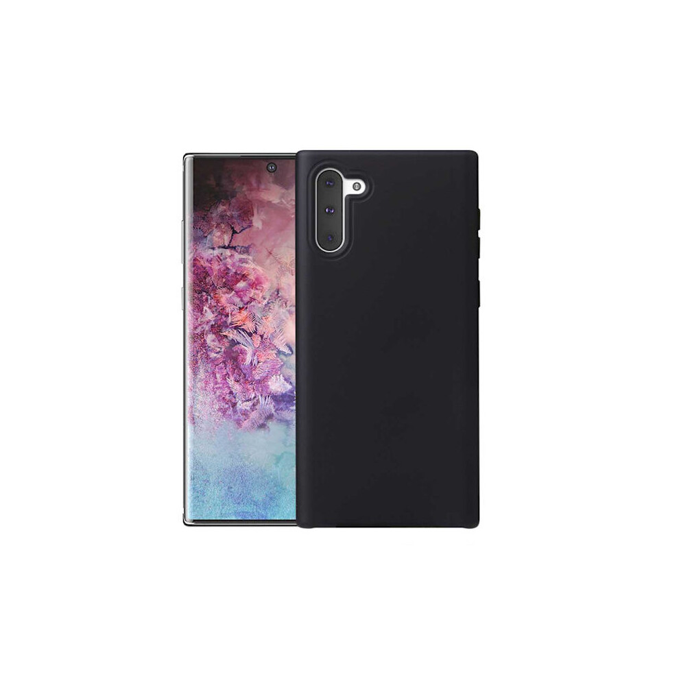 Compatible With Samsung Galaxy Note10 - Stylish Matte Cover Nkobee Black 9191629744817