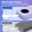 Label Maker Machine, Portable Bluetooth Mini Label Printer, Compatible with Smart Phone, Handheld Thermal Sticker Small Labeler, Multiple Templates, 5