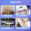 Label Maker Machine, Portable Bluetooth Mini Label Printer, Compatible with Smart Phone, Handheld Thermal Sticker Small Labeler, Multiple Templates, 7