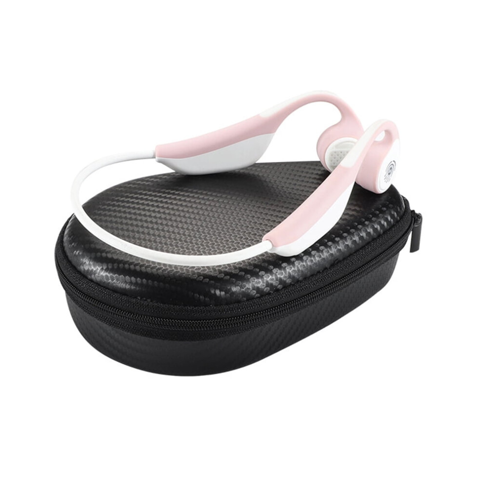 1Pc Wireless Headset Earphone Storage Bag Headset Case Bag Headphone Carrying Case Compatible For Aftershokz Black 9377112371788