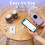 Label Maker Machine, Portable Bluetooth Mini Label Printer, Compatible with Smart Phone, Handheld Thermal Sticker Small Labeler, Multiple Templates, 6
