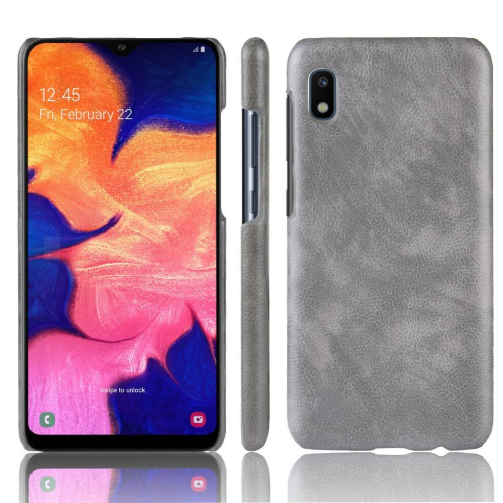 Retro Case For Compatible With Samsung Galaxy A10e Retro Anti Scratch Protective Cover Lychee Pattern Compatibility 9377112372136