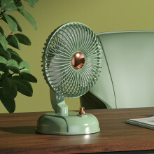 Bocqde Handheld Fan Rechargeable, Vintage Desk Fan with 136 Pivoting Head, Variable Speed, Compatible with Home Office Use