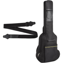 2PCS Guitar Accessory Kit, 40"-41" Gig Bag with Strap for Yamaha FS800, Shockproof Padded Water-Resistant Carry Case