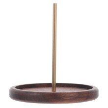 DIY Wood Spool Stand Household Thread Holder Cone Tool Yarn for Crochet Storage Rack