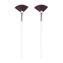 Guangmc 2Pcs Portable Face Fan Brushes for Ladies