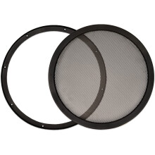 Snap On 15" Subwoofer Grille Steel Mesh Speaker Black (SGM15)