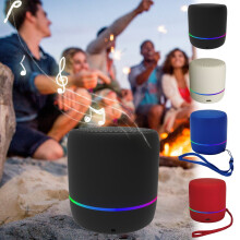 Jacenvly Mini Bluetooth Speaker with Colorful Light, Waterproof Outdoor Sports Speaker, Compatible with All Devices, Great Father's Day Gift