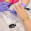 6 Pcs Dead Skin Shears Protective Case Embroidery Scissors White Pu 6
