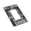 Jaguars Switching Lights Single Leather Roman Frame Switch Panel Wall Panel Single Double/Pull Light Switch 3