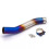 Titanium Motorcycle Exhaust Pipe Blue HeatTreated Finish Enhanced Performance with Install Kit 1