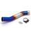 Titanium Motorcycle Exhaust Pipe Blue HeatTreated Finish Enhanced Performance with Install Kit 2