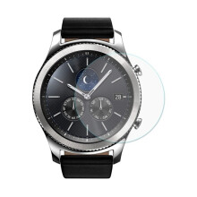 Compatible with Samsung Gear S3 Tempered Glass Screen Protector Transparent
