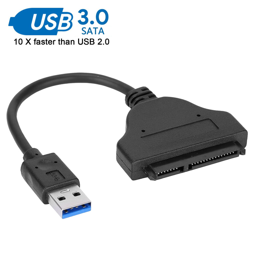 Tsv Sata To Usb Cable, Tsv Usb 3.0 To 2.5'' Sata Iii Hard Drive Adapter External Converter Compatible For Ssd/Hdd Data Transfer 9422877762439