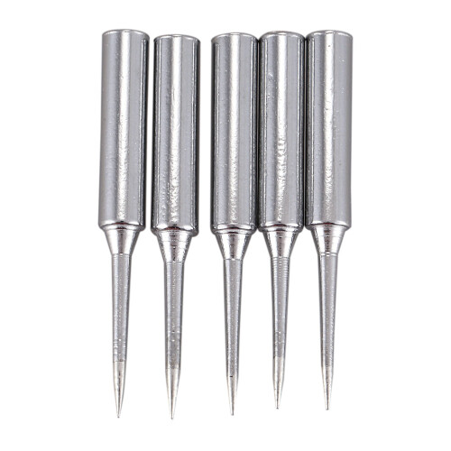 900MTLI 0.8mm Point Diameter Soldering Solder Iron Tips 5 Pcs