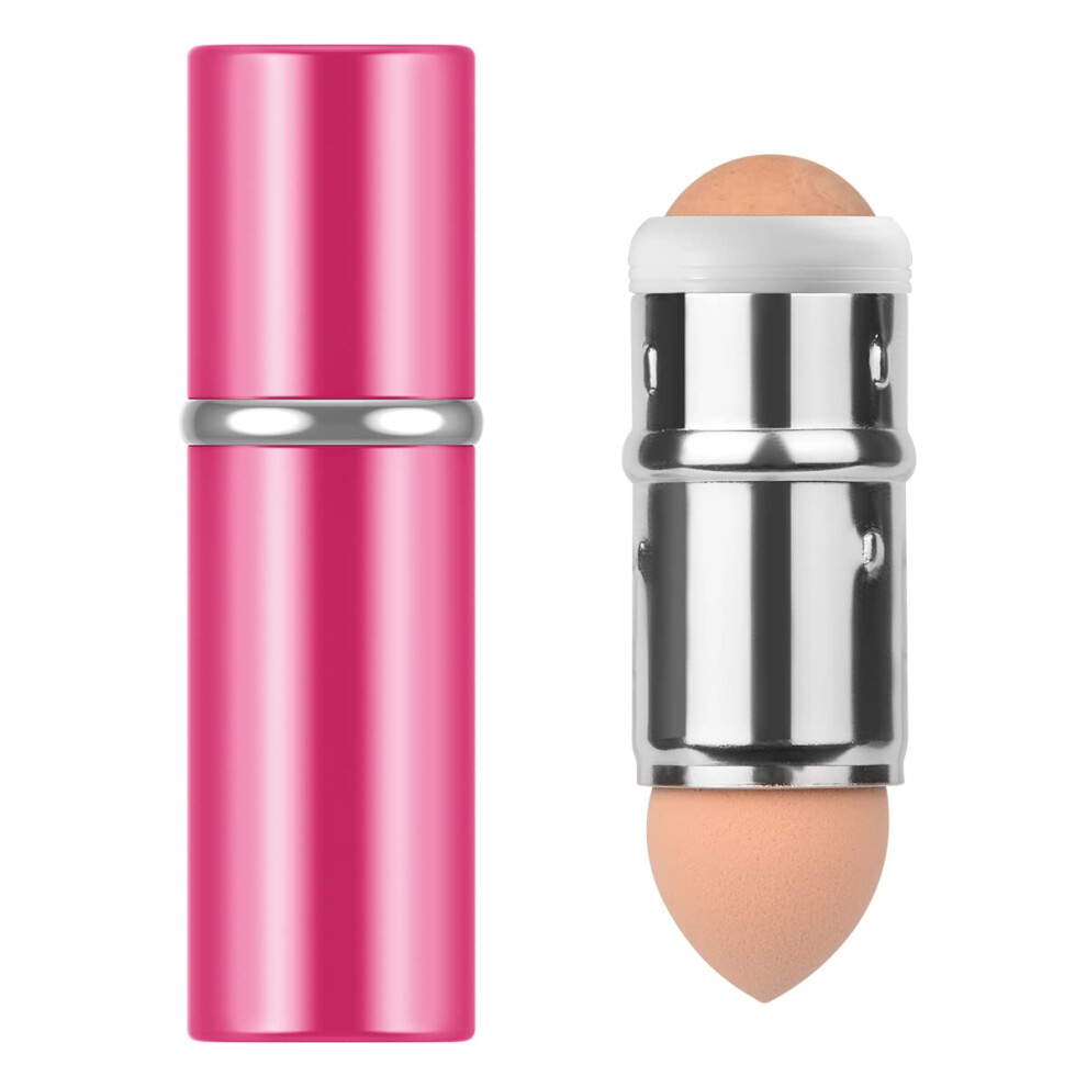 Oil Absorbing Volcanic Face Roller for Oily Skin, Reusable Stone Facial Tool for Instant Shine Control