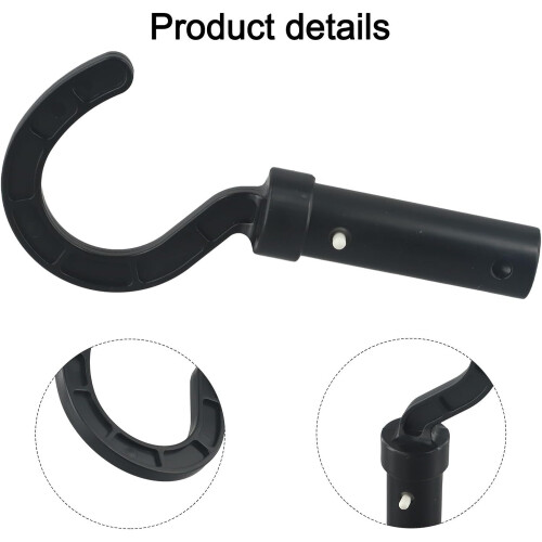 Pool Cleaner Retrieval Hook for CR6 Pro Pole, Wide Robot Compatibility, Heavy Duty Accessory 2
