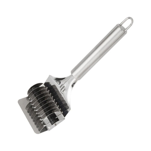 Stainless Steel Spaghetti Noodle Maker Lattice Roller Docker Cutter Tool for Kitchen Cooking Baking