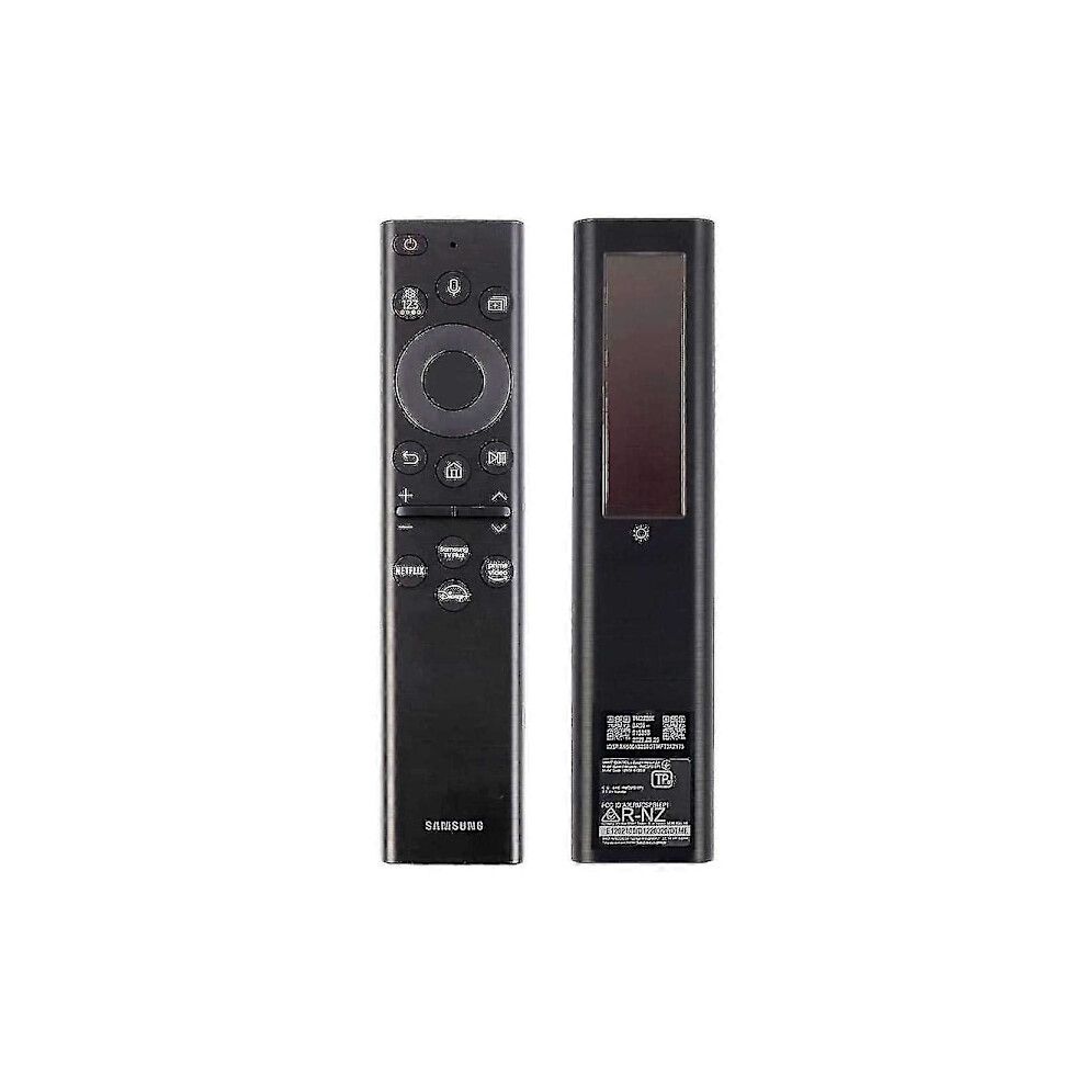 Bn59-01385B For Compatible With Samsung Rechargeable Solar Powered Voice Controlled Qled Tv Remote Control Qn55qn90bd 9399596486796
