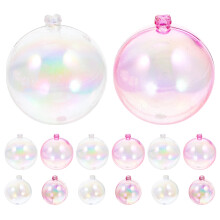 Yongwei cake balls 20pcs Balls Cake Ornaments Colorful Bubble Pearl Balls Cake Cupcake Insert Topper Cake Decorative Ornaments