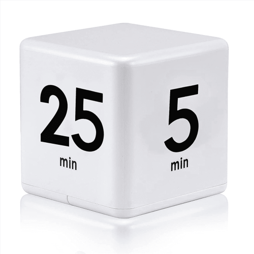 3X Square Timer Kitchen Timer Time Management Timer for Sensor Flip Management 1