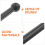 Lamp Post Cross Arm Ladder Frame Light Rest Handle Pole Accessories Flag Holders for Posts Lamps 3