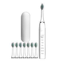 Mordely Smart Electric Toothbrush Rechargeable Electric Toothbrush WHITE White
