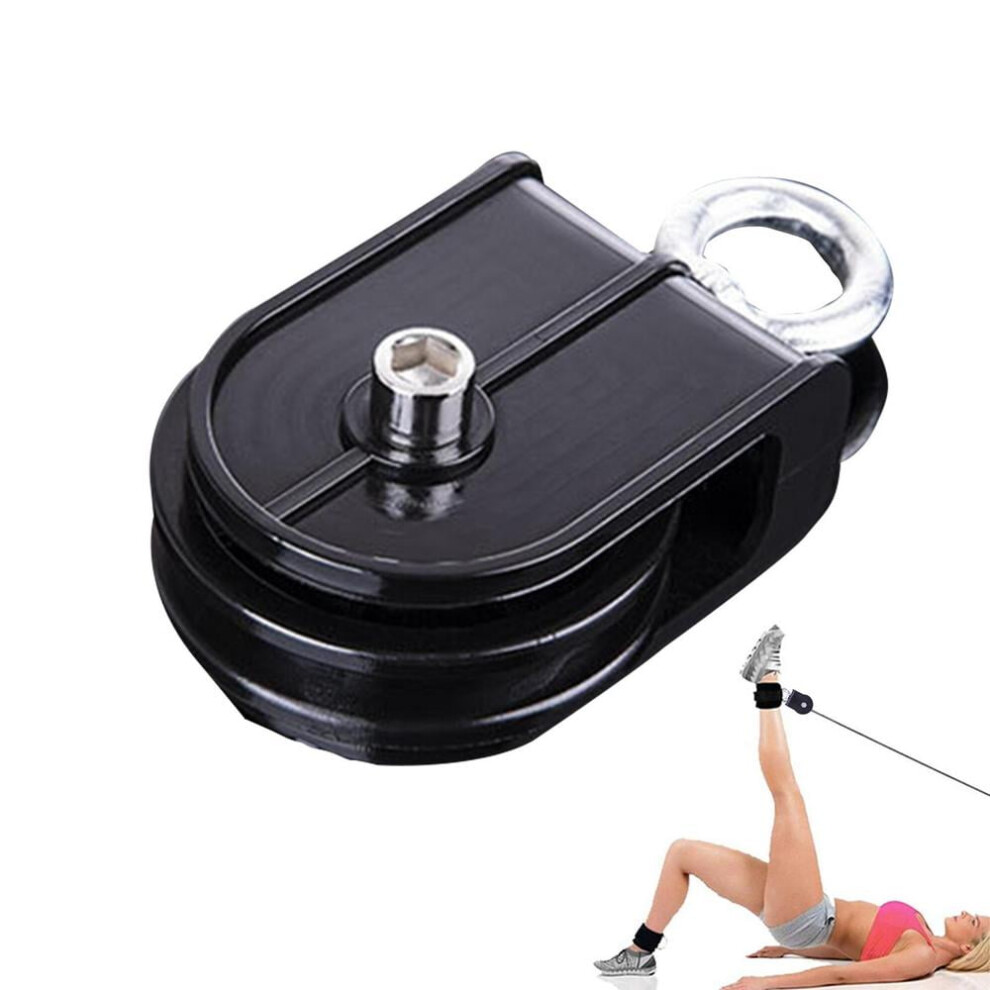 Aixing Cable Pulley Weight Lifting Pulley Pully Exercise Equipment Cable Wheel 360 Silent Rotation Traction Wheel For Hoist Frugal 9399596490236