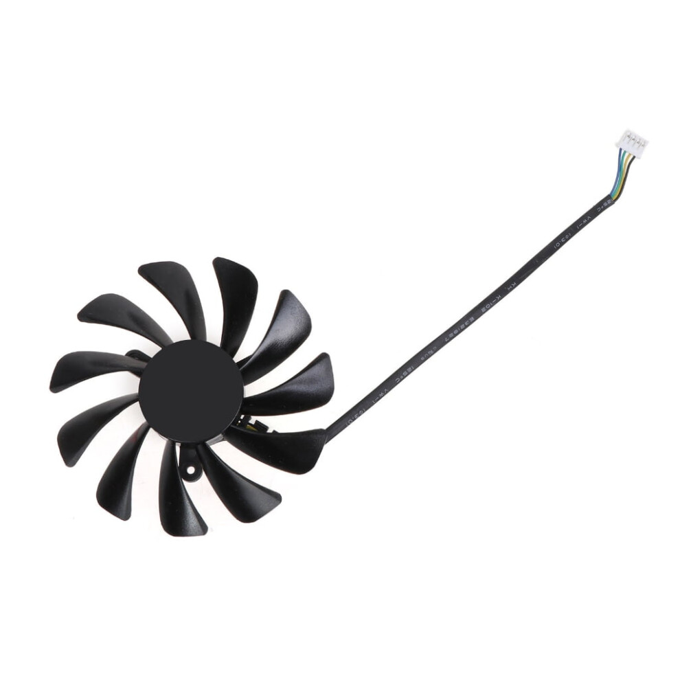 Hotya Xy-D10015sh 12V 0.40A 4Pin 95Mm For Msi Geforce Rtx 2060 Aero Itx 6G Oc Gtx 1660Ti Graphics Card Cooler Cooling Fan 9399596490977