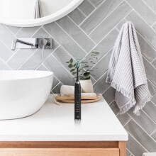 Electric Toothbrush for Adults, Rechargeable with Smart Timer, 5 Modes, 2 Brush Heads, Whitening, Compatible with Kids