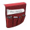 5-Pockets Sofa Storage Armrest Organizer Hanging Bedside Table Bag Wine Red 2