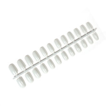 SANAG 24 Pcs/Pack Square-shaped Coffin False Nails Medium Length Artificial DIY Exquisite Graceful Personality Nail