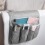 5-Pockets Sofa Storage Armrest Organizer Hanging Bedside Table Bag Wine Red 5