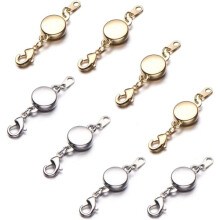 Magnetic Clasp Magnetic Clasp Compatibility with Jewelry Necklace Bracelet DIY 8 Pieces