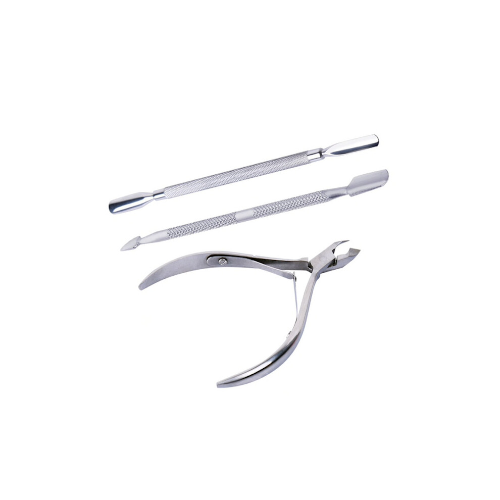 Cuticle kit - Cuticle scissors, cuticle pusher