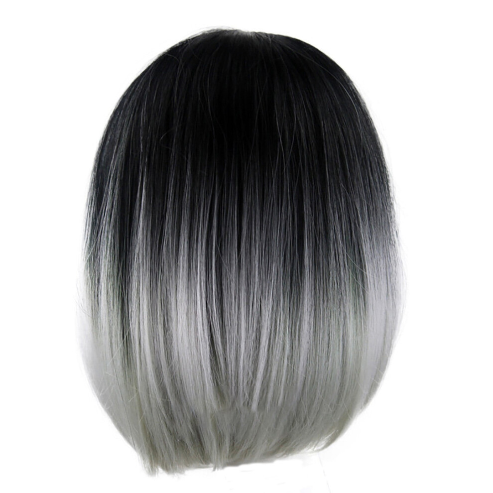 Unisex Straight Heat Full Women Synthetic Wigs Hair Natural Looking For Wigs Short Wig