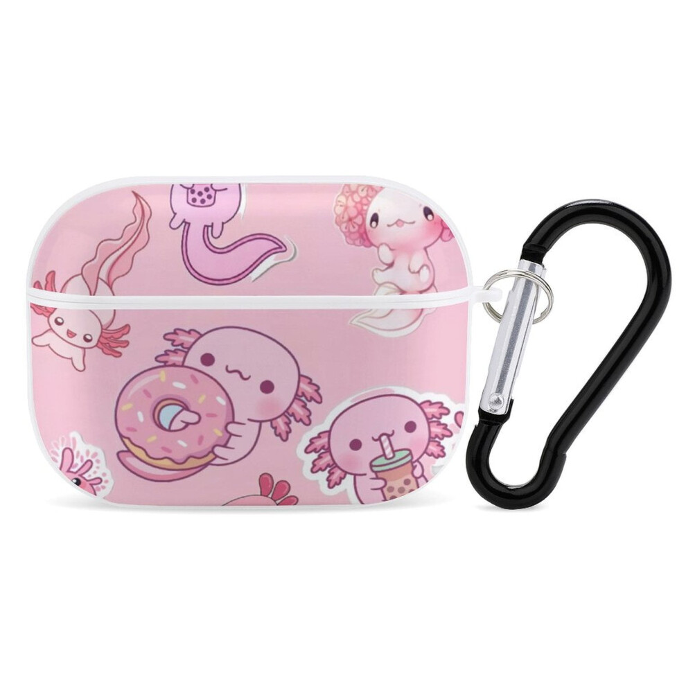 Kawaii Axolotl Case For Airpods Pro - Wireless Charging Support, Cute Design For Women, Fits 1St & 2Nd Gen Airpods Pro 9085618214514