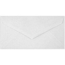 LUXPaper Monarch Envelopes | 3 7/8" x 7 1/2" | Bright White | 24lb. Text | 50 Qty