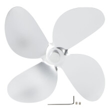 Baverta Fan Blade -Fan Blade for Stove 4 Blades Fireplace Fan Blade Stove Fan Blades Replacement Parts Home Stove Accessories(#2)