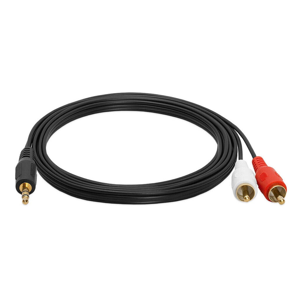 3.5Mm To Rca Audio Cable 2Rca To Aux Cord Stereo Audio Y-Cable Audio Adapter Cable (10Feet ) 9085618215962