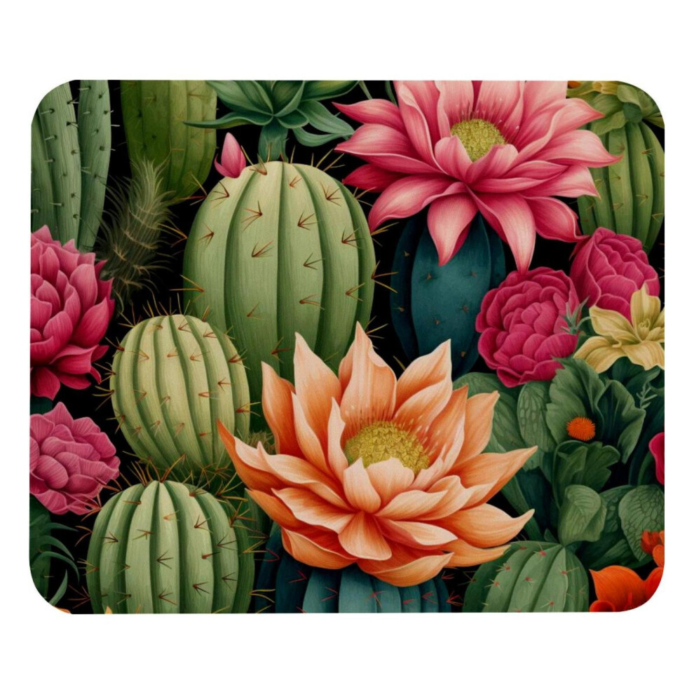 Prickly Cactus Mouse Pad - Smooth Surface, Mousepad Thick Padding, Ergonomic Design For Comfortable Gaming And Office Use 9085618733930