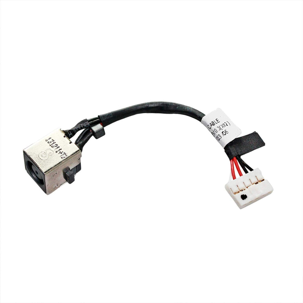 Ac Dc Jack Port Socket Cable Harness Replacement Compatible With Dell Latitude E5570 Precision 15 3510 Wp4yf 0Wp4yf Dc30100vk00 9085618734425