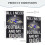 Ravens Switching Lights Single Leather Roman Frame Switch Panel Wall Panel Single Double/Pull Light Switch 5